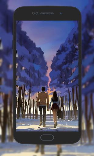 Cute Couple Wallpaper