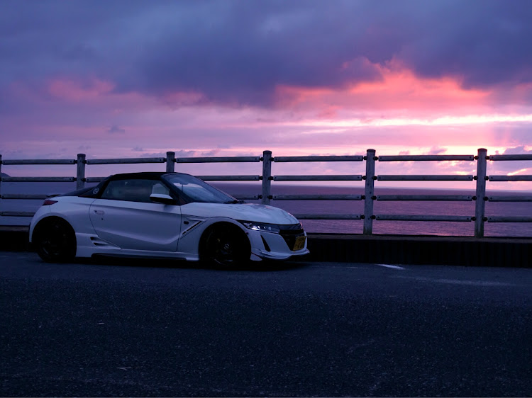 S660のs660 と景色・曇りのち晴れ・梅雨・天使の梯子・海に関するカスタム事例の投稿画像2枚目