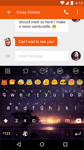 Pegasus -Love Emoji Keyboard