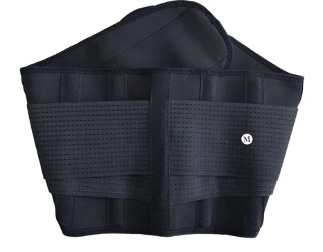 Lumbarx Tailleband voor mannen en vrouwen, neopreen tailletrimmer, unisex lendesteun, fitnessriem voor in de sportschool, ondersteuning voor rug.