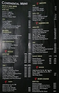 Jonny Boyz menu 1