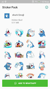 Cute Shark Sticker for WhatsApp(圖1)-速報App