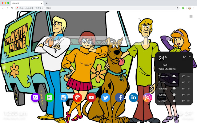 Scooby Doo HD New Tabs Popular Movies Themes