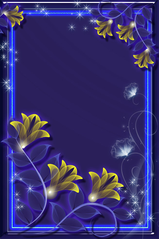 Frame for Photo - Magic Night