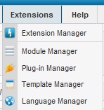 extension manager joomla 1.6