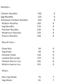 Sri Raja Biryani Hotel menu 8