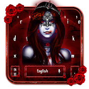 Bloody Red vampire keyboard Theme  Icon