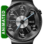 Cover Image of ダウンロード Brushed Metal HD Watch Face  APK