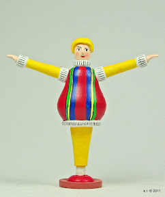 Figurine, 1916 - farbig angelegt