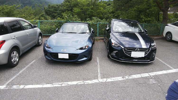 デミオのプチオフ・~絆~Team赤城・コロナウイルスに負けるな・アルフィンドラムに関するカスタム事例の投稿画像1枚目