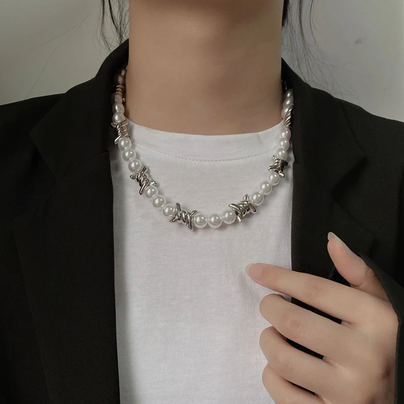 Title 2, Herenmode dikke doornsteek ketting en armband. ...
