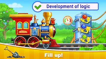 Train Games for Kids: station Screenshot