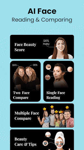 Screenshot Face Beauty Score Calc & Tips