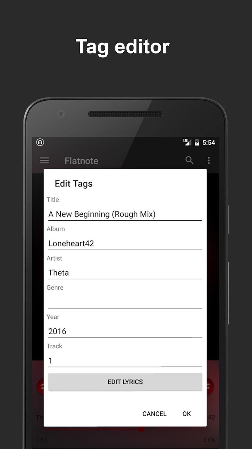 Flatnote PLUS (Addon) Screen 3