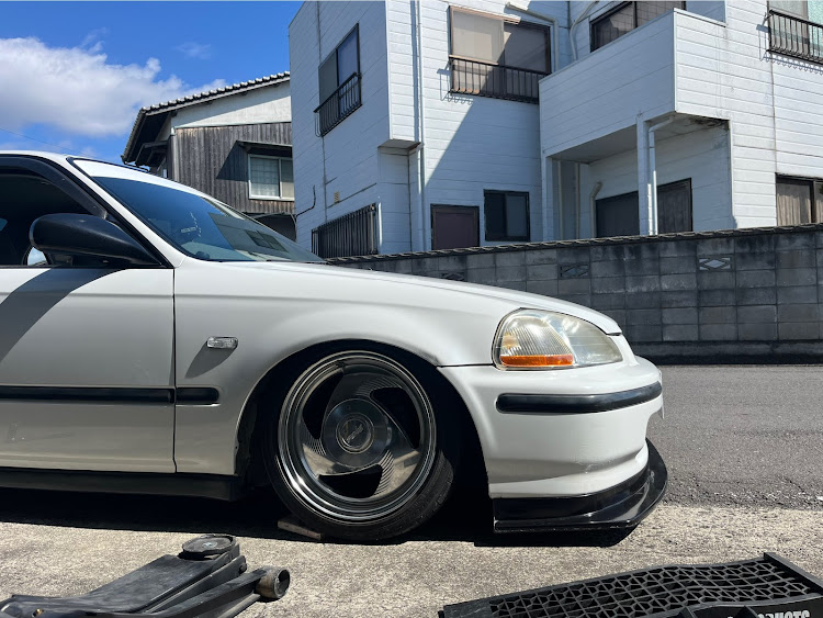 シビックのシビックフェリオEK3・雰囲気重視・万人受けは狙わない・ドライブに関するカスタム事例の投稿画像3枚目
