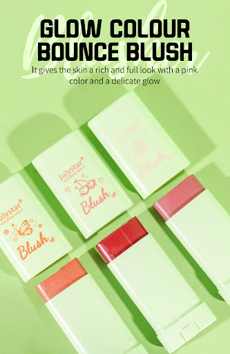 Title 5, Natural Matte Facial Makeup Blusher with Color ...