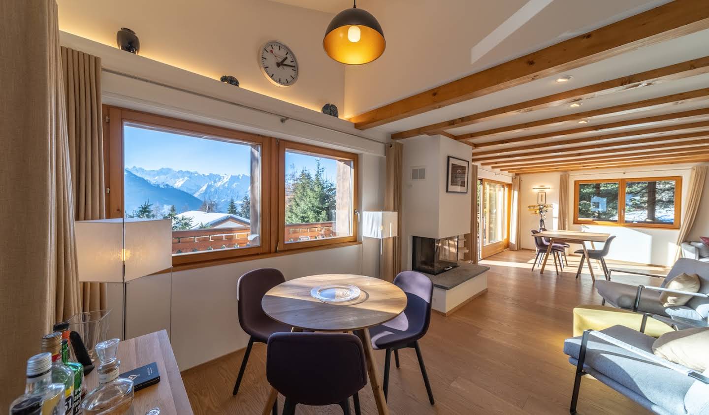 Maison avec jardin et terrasse Verbier