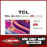 Tivi Tcl 4K Uhd Android 9.0 50 Inch 50T65