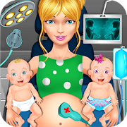 Maternity Twin Surgery Doctor  Icon