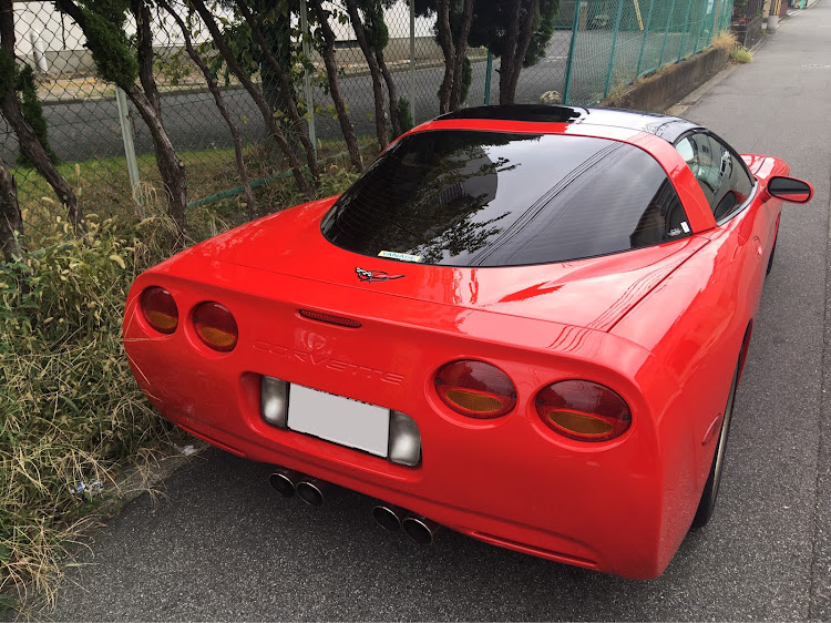 コルベット クーペの洗車・グラストップ・corvette・C5Z51に関するカスタム事例の投稿画像5枚目