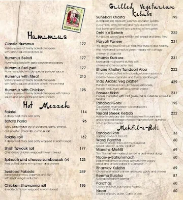 Majlis menu 