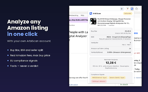ArbiScan screenshot 1