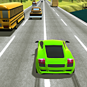 Heavy Racing In Car Traffic Racer Speed Driving  Icon