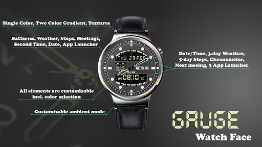 Screenshot Gauge Watch Face