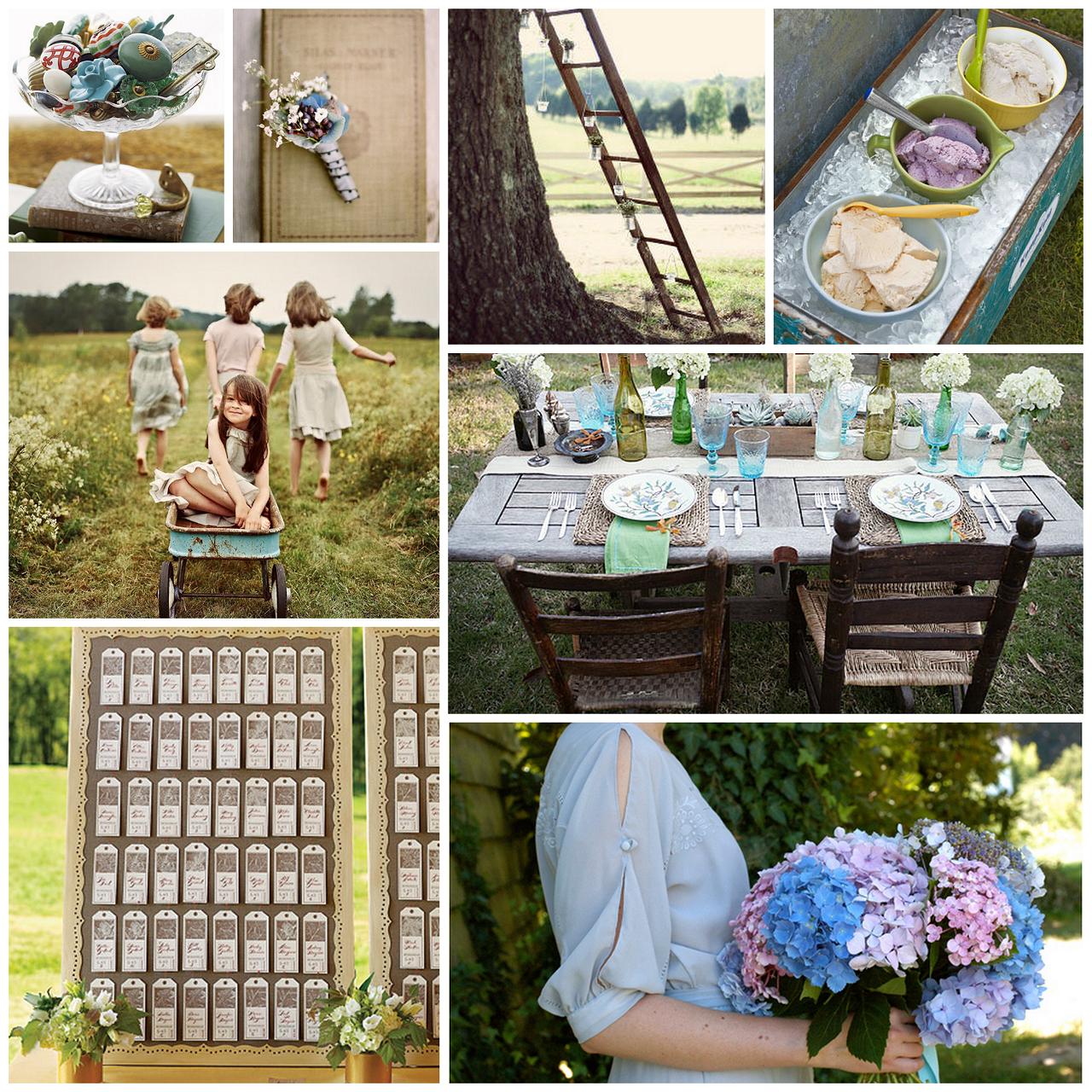 hydrangea wedding centerpieces