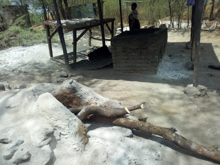 An empty shed in Kampi ya Samaki, Lake Baringo on Thursday.