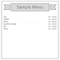 Ma Karma Cafe menu 1