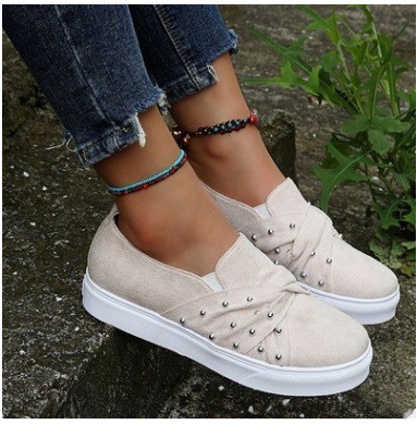 Title 5, Plus Size Womens Casual Slip-On Loafers for Ul...
