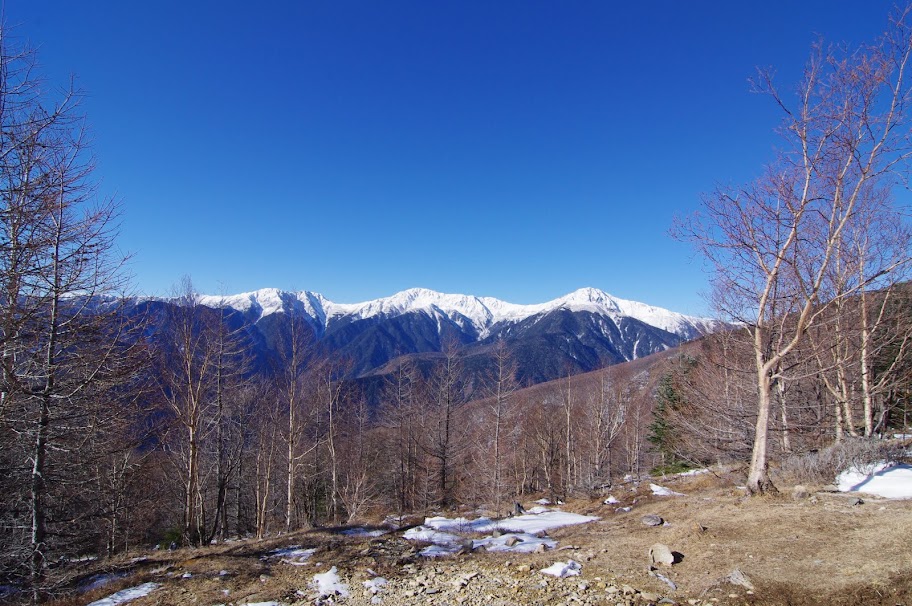 間ノ岳・農鳥岳