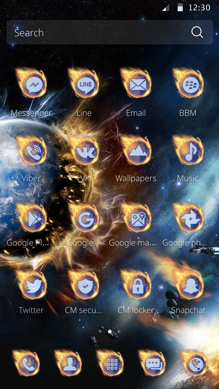 Space Galaxy Screen 2