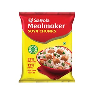 Saffola Mealmaker Soya Chunks 200 Gm