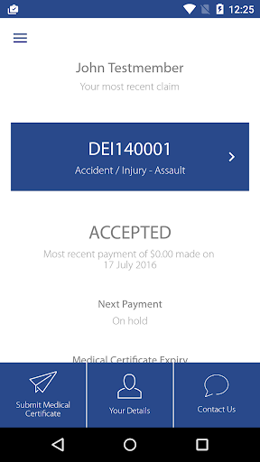Fullerton Health Claims App