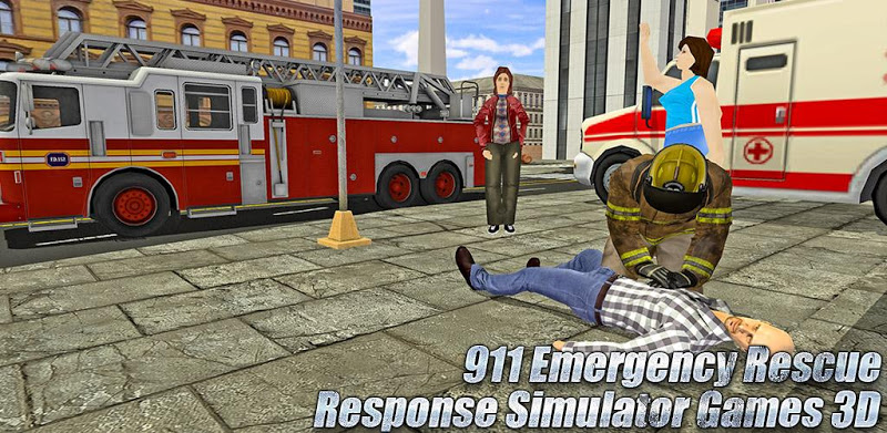 911 Emergency Rescue- Response Simulator Games 3D