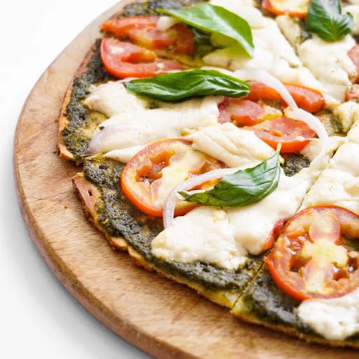 Tomato Pesto Pizza