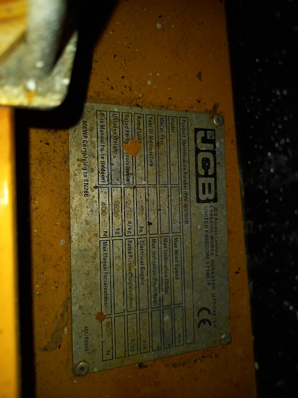 Picture of a JCB S1930E