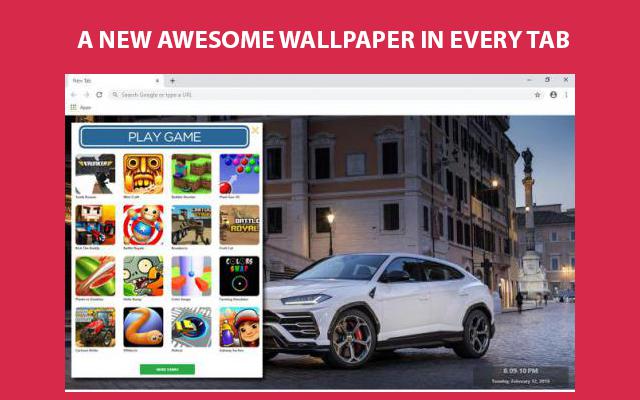 Lamborghini Urus Wallpapers and New Tab