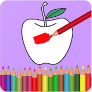 Download  Fruits Vegetables Coloring Book 