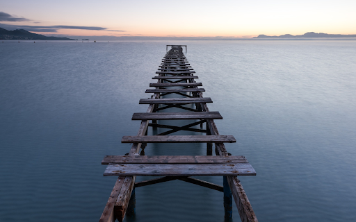 Wooden bridge