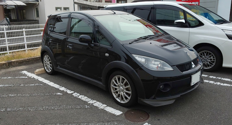 コルトの車検ステッカー・取り締まりに注意！・サトウ精肉店に関するカスタム事例の投稿画像3枚目