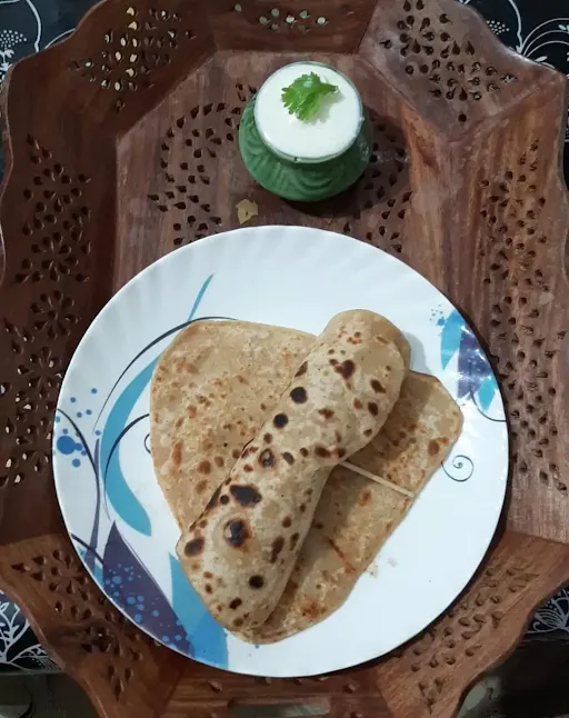 2 Plain Salted Paratha