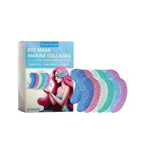 Title 1, Marine Collagen Eye Mask Reduces wrinkles, hydr...