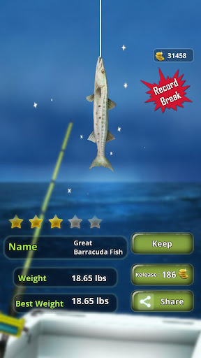 Real Reel Fishing Simulator : Ace Wild Catch 2018 APK MOD screenshots 2
