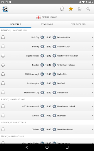 Football Live Scores  screenshots 12