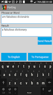 Download PORTUGUESE ENGLISH TRANSLATİON APK for PC