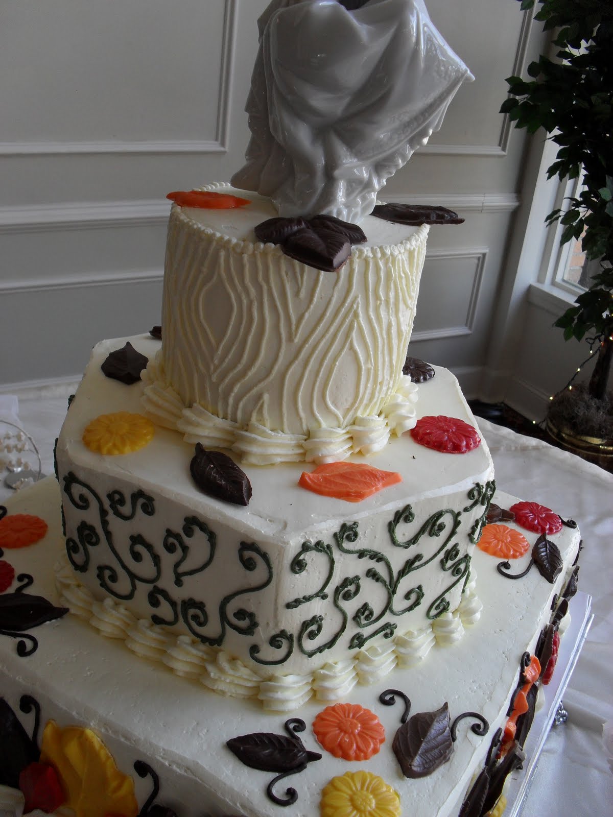 autumn wedding cakes