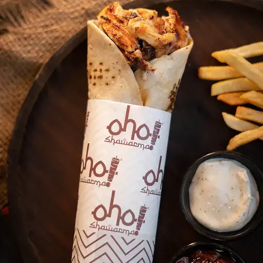 Chicken Overloaded Shawarma (No Veggies)